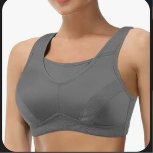 Charcoal Women's Sports Bra